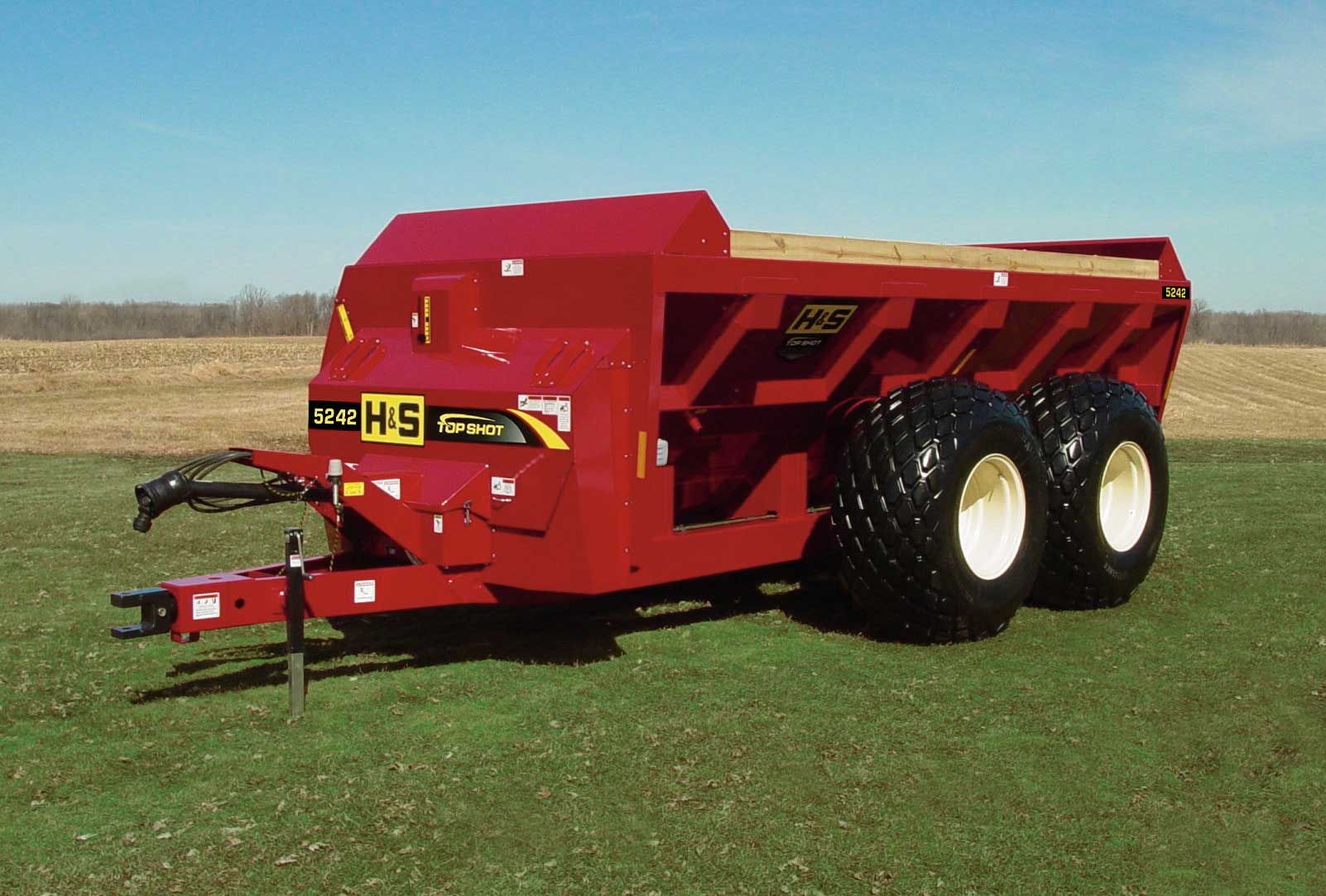 H&S 5242 top shot manure spreader product