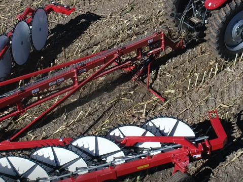 H&S 7116 16-wheel rake interrupter 8000 cornstalk breaker option