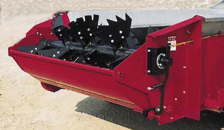 H&S heavy duty manure spreader rear pan closeup