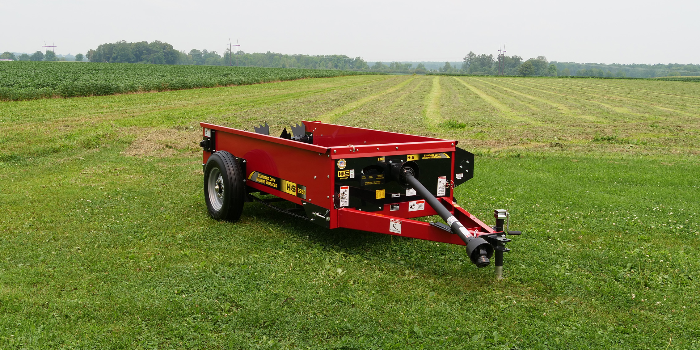 H&S 2280 standard duty manure spreader product