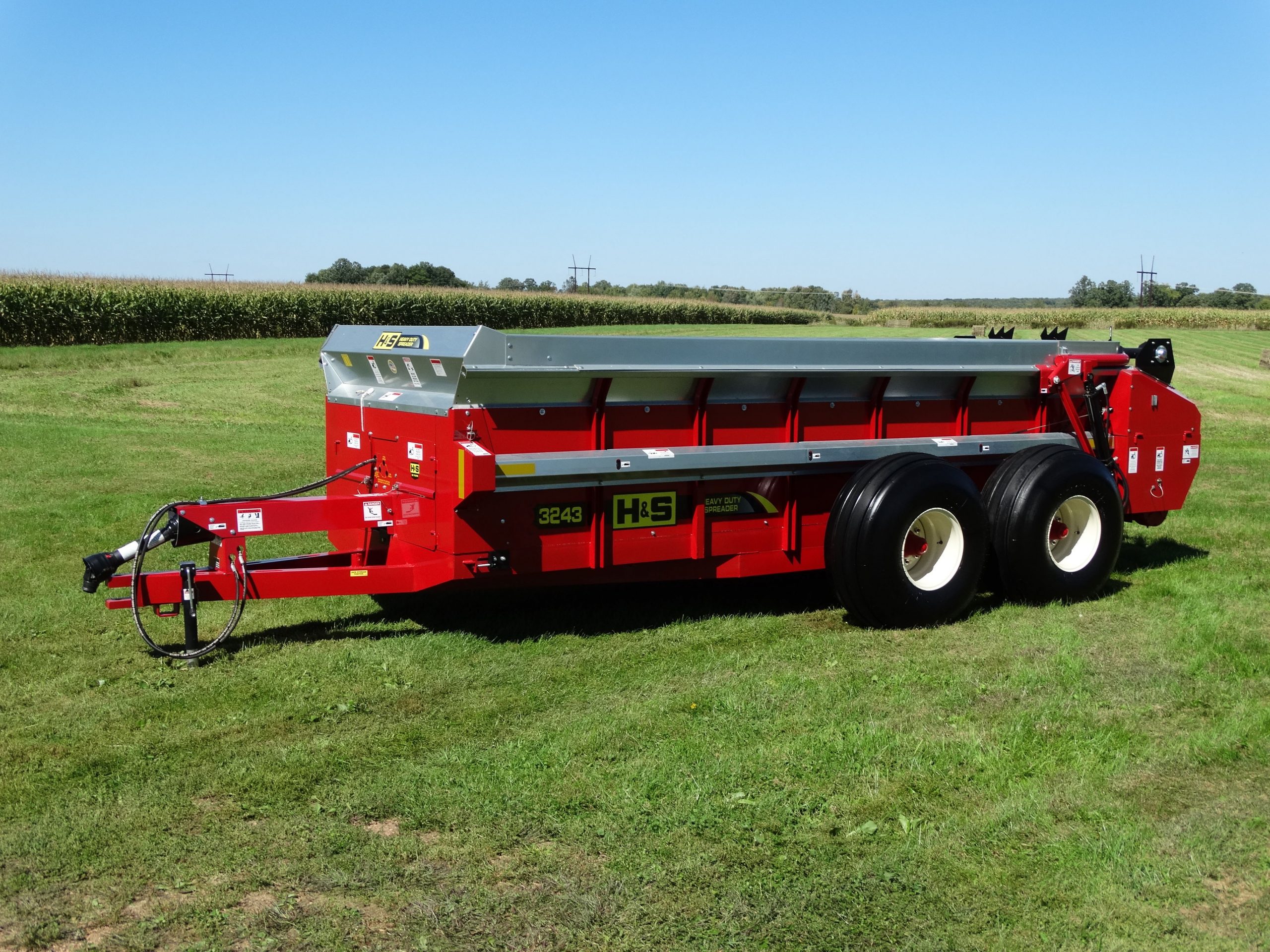 H&S 3243 heavy duty manure spreader product