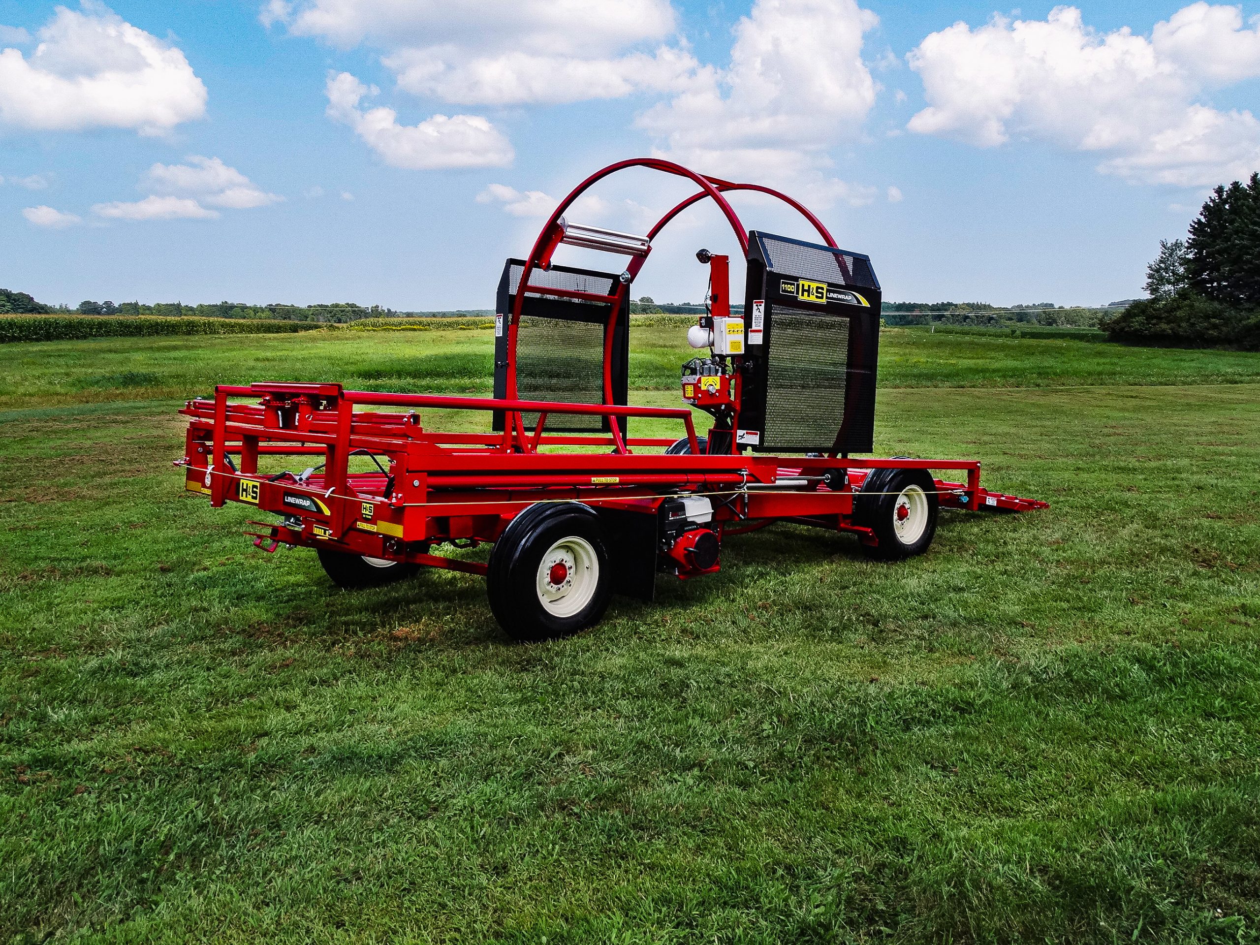 H&S 1100 linewrap bale wrapper product