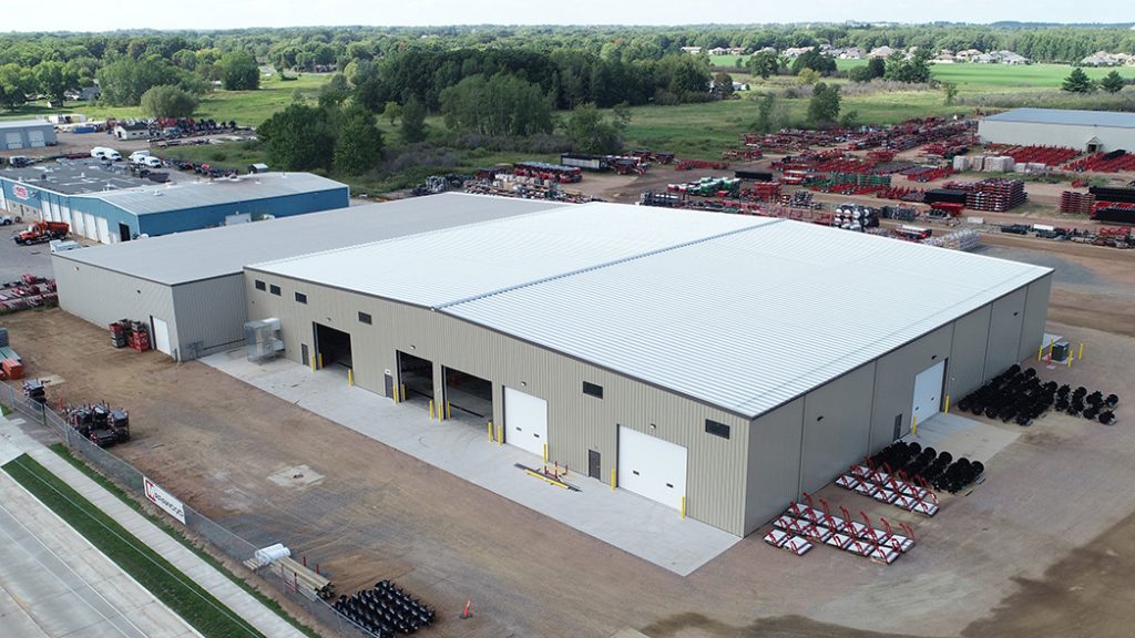 Oxbo Forage Division and H&S Monroe assembly building in Marshfield Wisconsin
